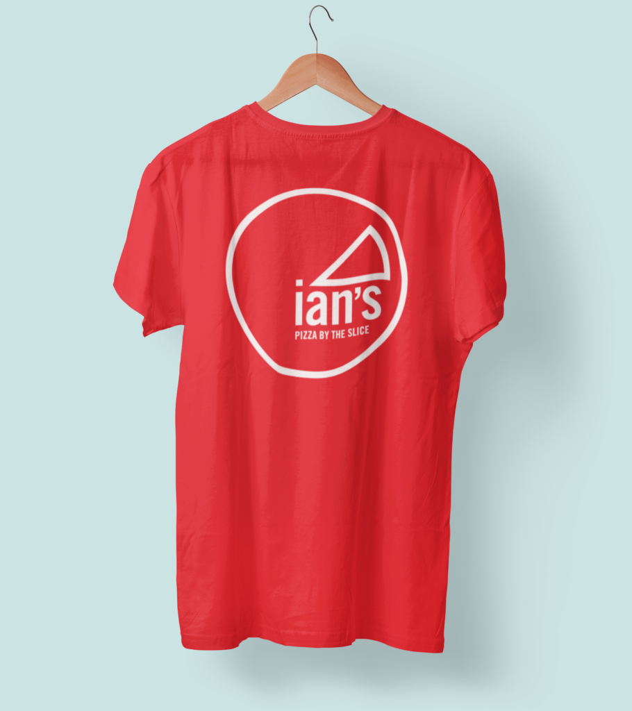 Classic Ian’s Logo Crew Neck T-Shirt • Ian's Pizza